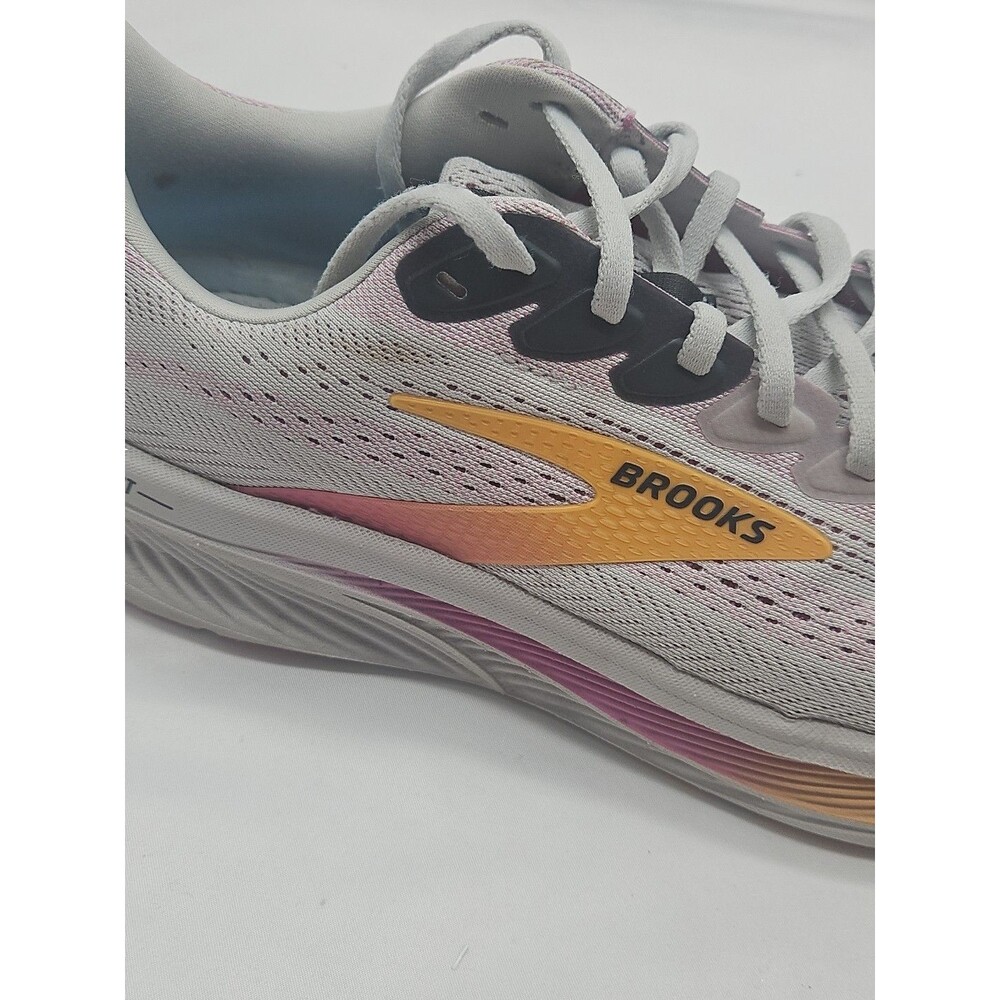Brooks Sneakers Womens 10 D Wide Ghost 17 1204311D070 Gray Running Athletic Shoe - Picture 16 of 16